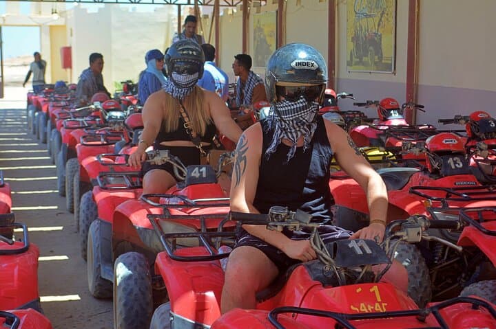 Hurghada Desert Safari — Quad, Jeep, Camel and Bedouin Dinner Experience photo 3