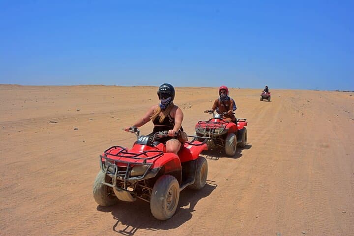 Hurghada Desert Safari — Quad, Jeep, Camel and Bedouin Dinner Experience photo 4
