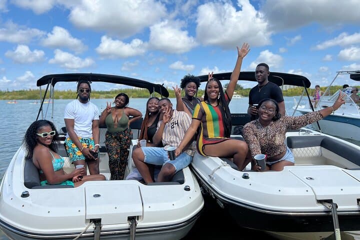 Explore Biscayne Bay: Private Boat to Raccoon Island & Miami Sights photo 5