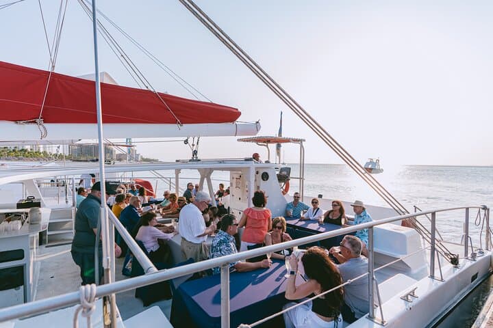 Aruba Sunset Catamaran Dinner Cruise — Open Bar & Three-Course Buffet on Palm Beach photo 3