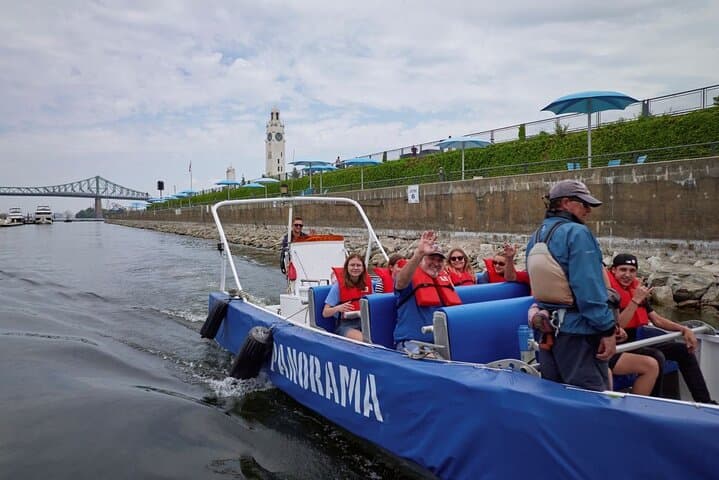 Montreal Guided Panorama Jet-Boat Cruise on the St. Lawrence