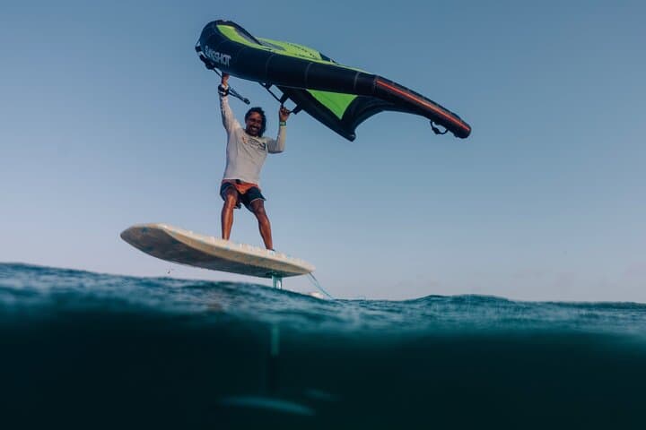 Wing Foiling Lesson in Aruba — Learn to Wingfoil on Caribbean Trade Winds photo 3
