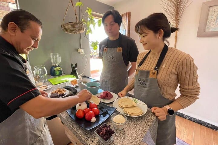 Hands-On Puebla Cooking Class: Market-to-Table Mole Poblano Workshop photo 6