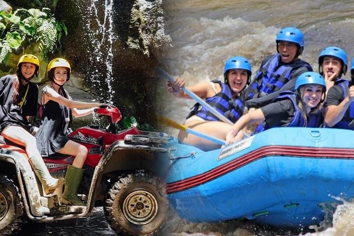 Private Bali ATV and Ayung River White-Water Rafting Combo from Ubud