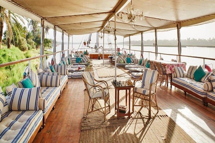 Dahabiya Saray el Nile: 4-Day Private Nile Cruise from Aswan to Luxor photo 3