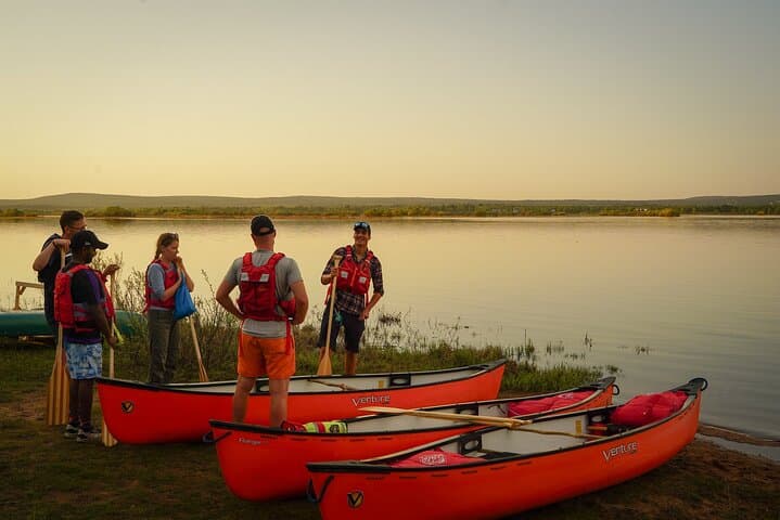 Midnight Sun Canoe Tour in Rovaniemi — Sunset Paddling Under Arctic Light photo 5