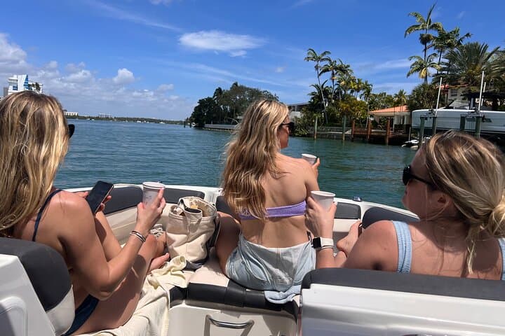 Private Miami Boat Tour: Snorkeling Biscayne Bay, Star Island Views & Dolphin Spotting photo 3