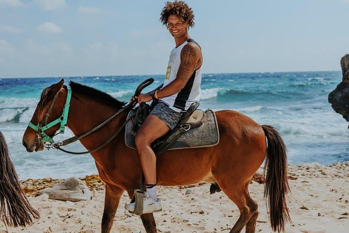 Horseback Riding & Natural Pool Adventure in Arikok National Park, Aruba