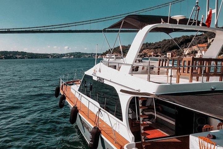 Istanbul Private Yacht Rental on the Bosphorus — 16m Luxury Charter photo 1