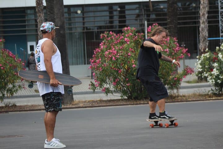 Learn Surfskate at Mar Bella Beach — Barcelona Coastal Skate Classes photo 3