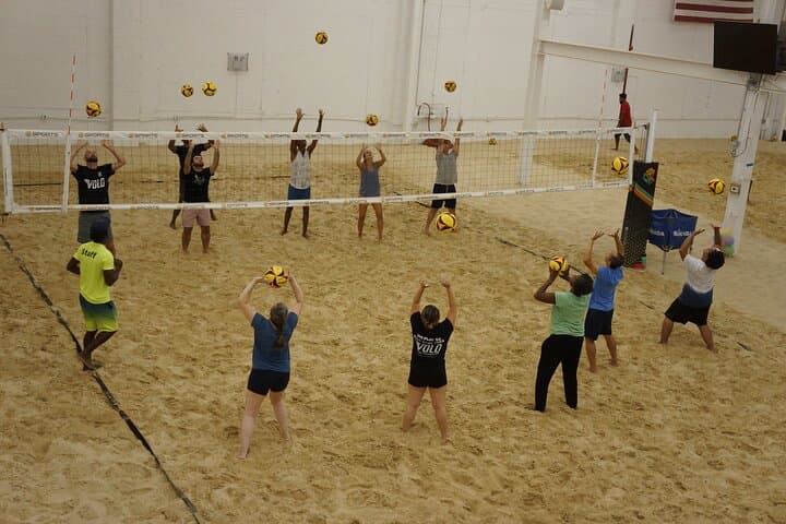Beginner Beach Volleyball Class in NYC: Indoor Sand Lessons in Queens