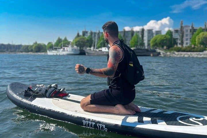 Guided SUP to Kalliosaari Island from Aurinkolahti — Paddle, Grill & Island Nature Walk