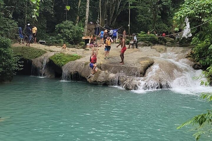 Climb Dunn's River Falls & Swim the Blue Hole — Day Tour from Montego Bay photo 3