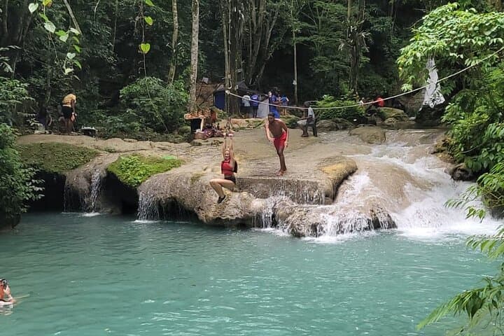 Climb Dunn's River Falls & Swim the Blue Hole — Day Tour from Montego Bay photo 4