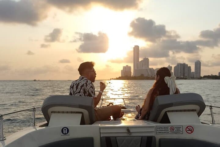 Sunset Sail in Cartagena Bay: Private Two-Hour Cruise with Drinks photo 2