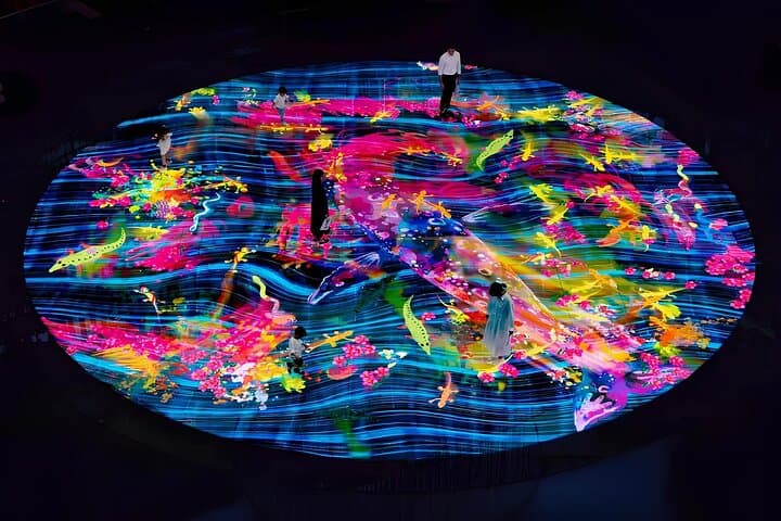 Digital Light Canvas by teamLab — Interactive Light Art at Marina Bay Sands photo 5