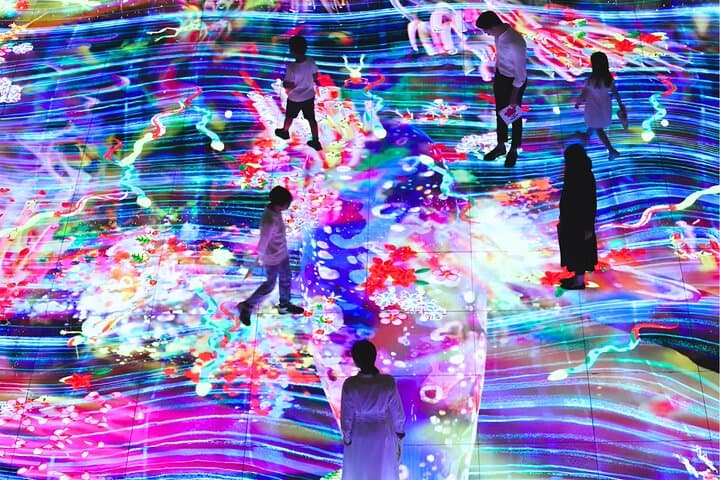 Digital Light Canvas by teamLab — Interactive Light Art at Marina Bay Sands photo 2