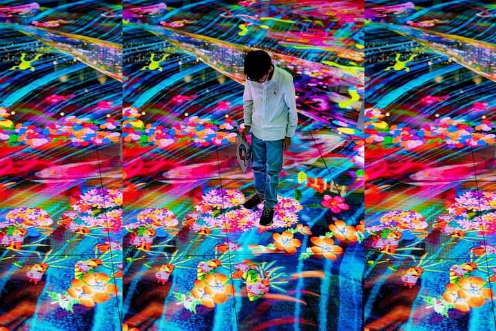 Digital Light Canvas by teamLab — Interactive Light Art at Marina Bay Sands photo 4