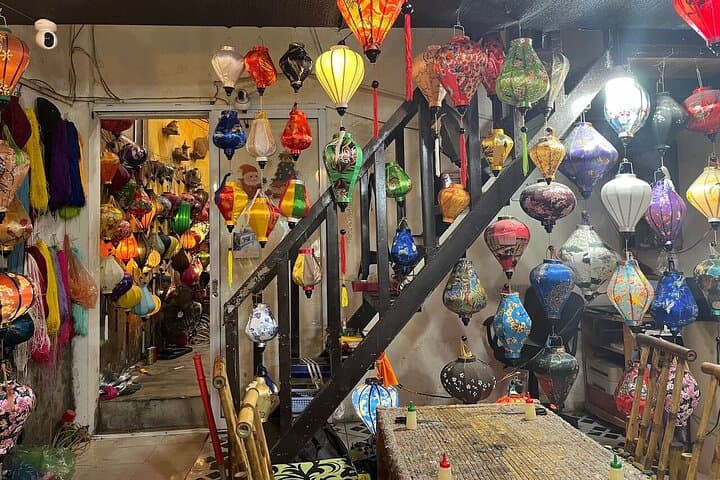 Hoi An Bamboo Boat & Lantern Crafting Adventure — Cam Thanh Coconut Village photo 2