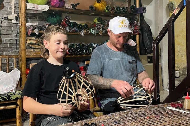 Hoi An Bamboo Boat & Lantern Crafting Adventure — Cam Thanh Coconut Village photo 3