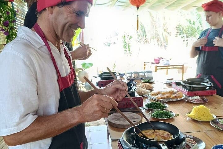 Hoi An Coconut Adventure: Basket Boat and Cooking Class in Cam Thanh photo 6