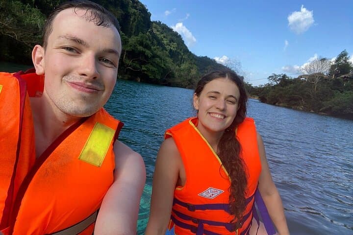 Hue to Dark Cave: Full-Day Phong Nha Adventure with Zipline, Kayak & Mud Bath photo 2