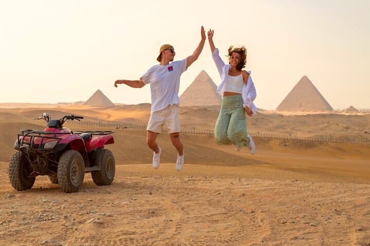 One-Day Pyramids Adventure: Camel, ATV, Felucca & Khan El Khalili photo 3