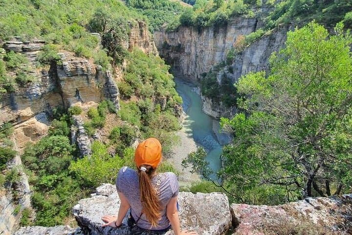 Berat Osum Canyon & Bogove Waterfall Day Tour — Hiking, Swimming & History photo 2