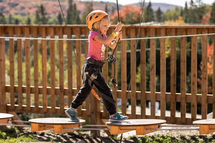 Mont-Catherine Aerial Adventure Course: 4-Level Zipline & Obstacle Park Near Mont-Tremblant photo 3