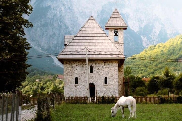 Theth Day Tour: Blue Eye, Grunas Waterfall & Bogë from Shkodër