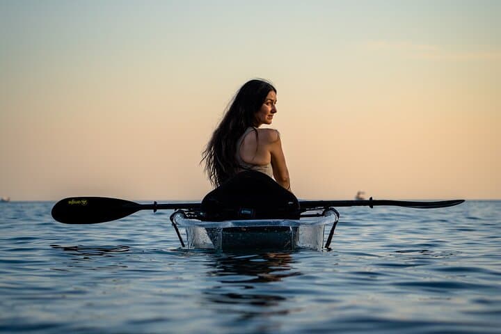 Clear-Water Kayaking at Stoja Peninsula: Transparent Kayak Rental in Pula