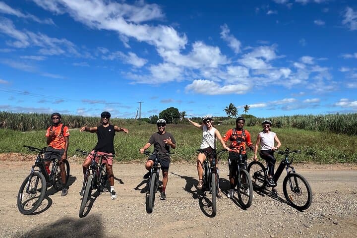 Guided E‑bike Tour Through Fiji’s Interior: Sugarcane Tracks, Streams & Village Life photo 6