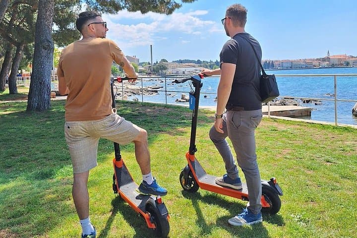 Poreč to Zelena Laguna: Private Guided E‑Scooter Tour Along the Istrian Coast photo 3
