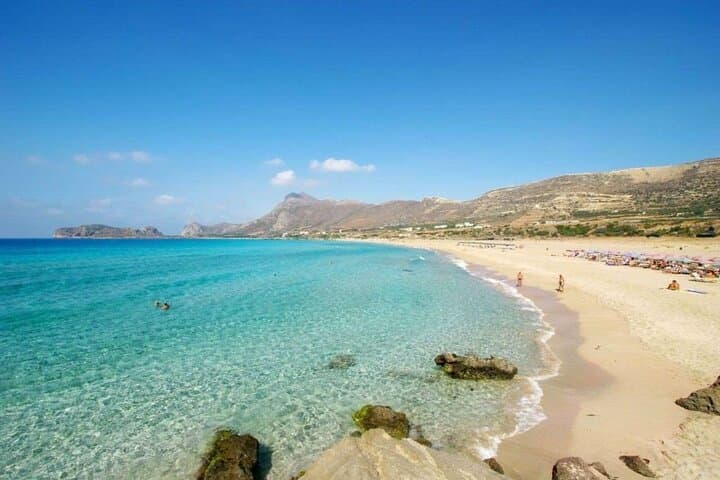 Falassarna Beach Trip from Chania — West Crete’s Turquoise Sands and Shallow Bays