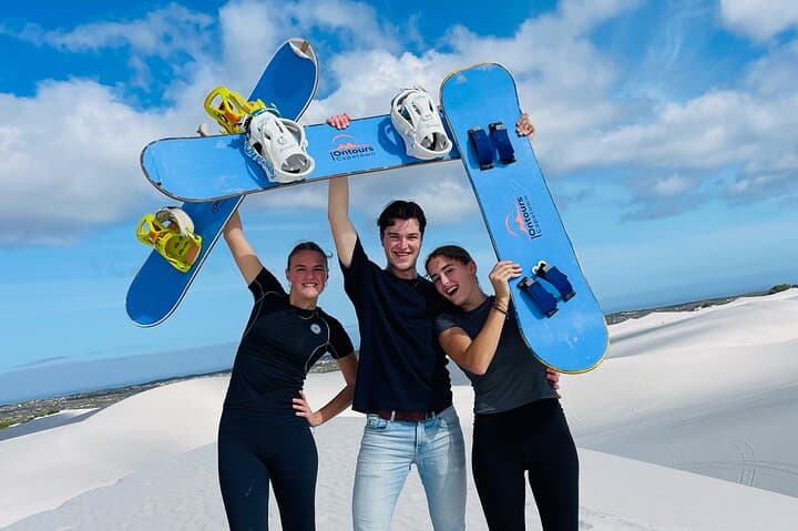 Sandboarding beneath Table Mountain: Atlantis Dunes Adventure