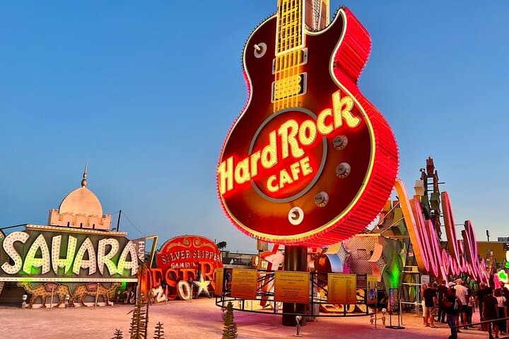 Las Vegas Neon Museum Night Experience and Open-Top Strip Tour
