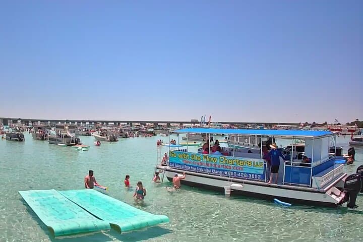 Private Crab Island Charter in Destin — Custom Group Boat Trip