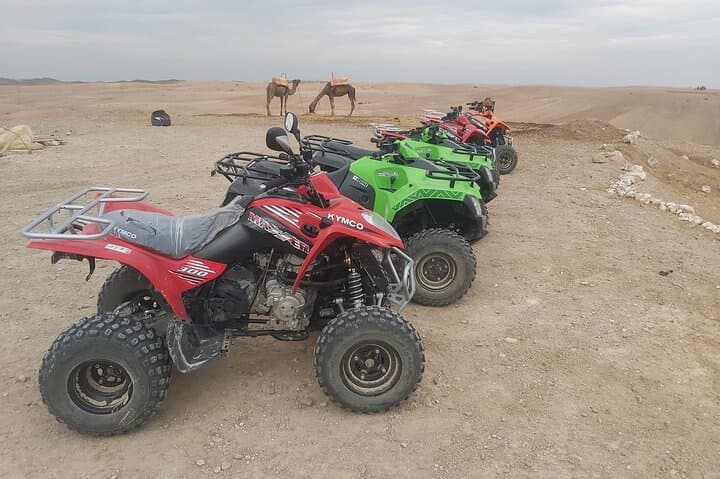 Agafay Desert Quad Biking Tour from Marrakech — Sunset Ride with Dinner & Live Show photo 4