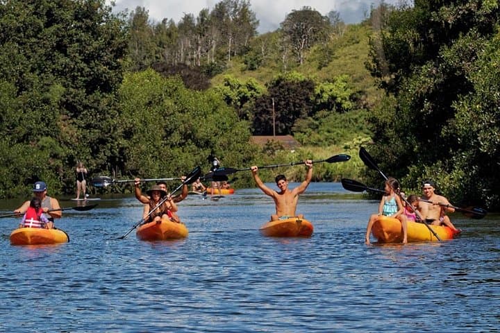 Private North Shore Day: Kayak Haleiwa River, Waimea Falls & Hawaiian Farm photo 3