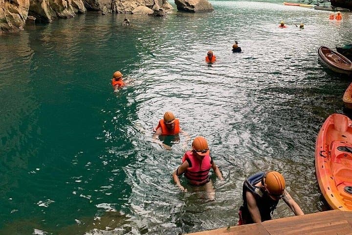 Hue to Dark Cave Adventure: Phong Nha Zipline, Kayak & Mud Bath Day Trip photo 2
