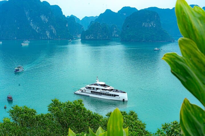 Ha Long Bay Symphony Day Cruise from Hanoi: Sung Sot Cave, Luon Cave & Titov Island