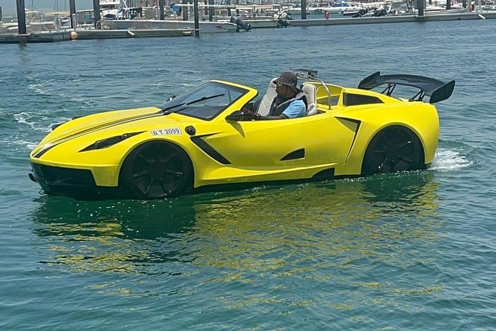 20-Minute Jet Car Dubai Experience: High-Speed Waterride with Burj Khalifa Views photo 3