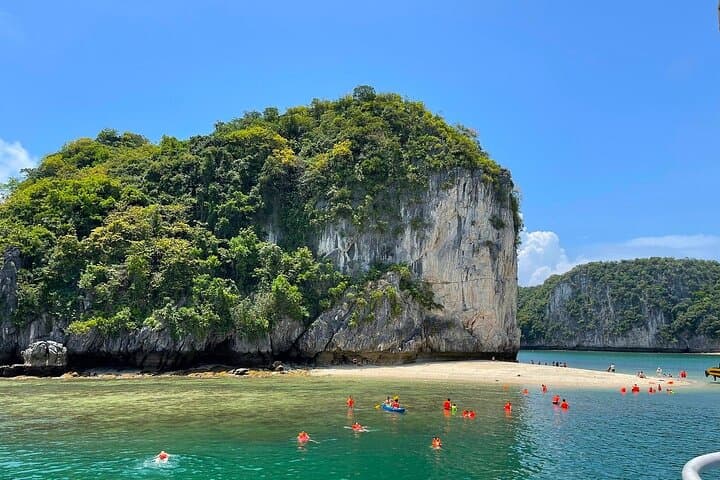 Explore Lan Ha Bay from Cat Ba: One-Day Boat Tour with Kayaks, Beaches & Caves photo 4