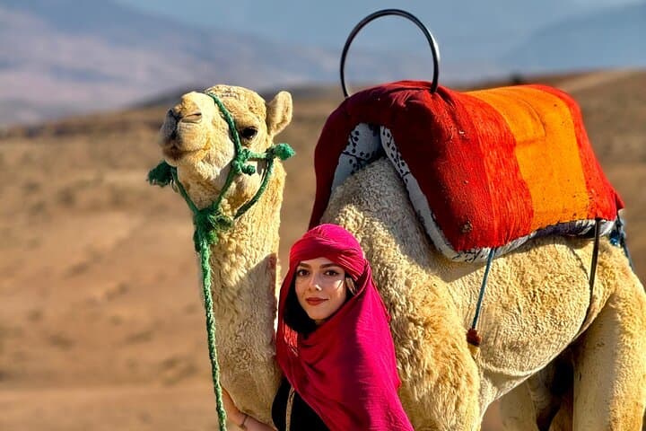 Marrakech to Agafay: Camel Ride, Quad Biking & Desert Dinner Experience photo 3