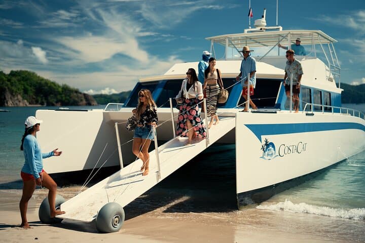 Tortuga Island Day Trip from Los Sueños Marina — Snorkel, Hike & Beach with Costa Cat photo 1
