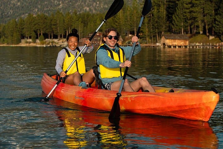 Paddle South Lake Tahoe: 3-Hour Tandem Kayak Rental from El Dorado Beach photo 2