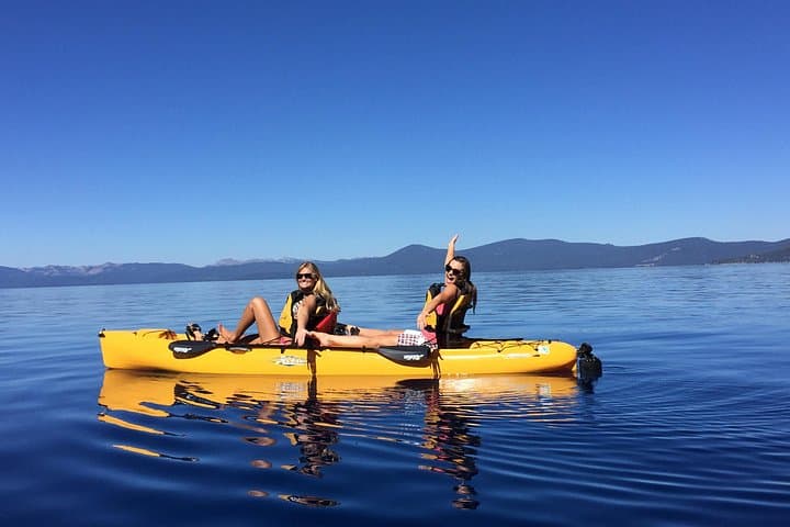 Paddle South Lake Tahoe: 3-Hour Tandem Kayak Rental from El Dorado Beach photo 1