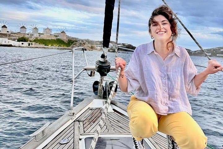 Sunset Cruise to Delos & Rhenia — Mykonos Swim, Snorkel and Buffet photo 1