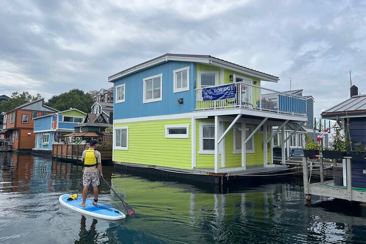 Paddle the Inner Harbour: Guided SUP Tour from Banfield Park, Victoria