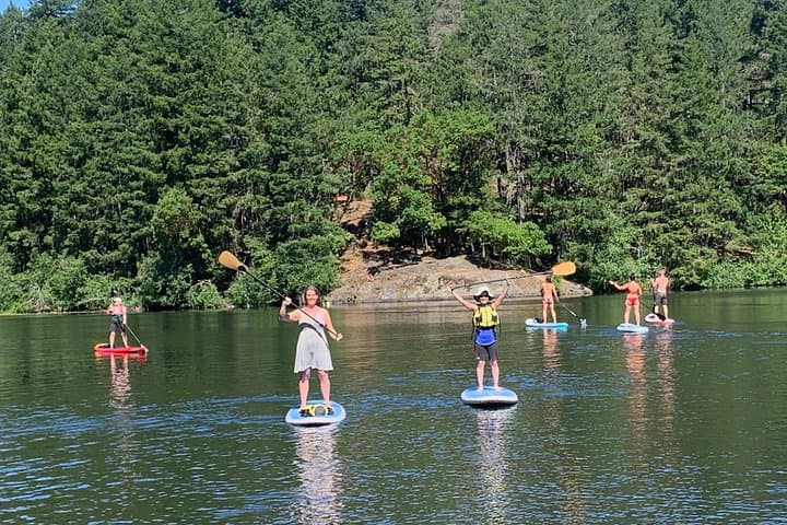 Paddling Thetis Lake: Two-Hour SUP Tour on Victoria’s Forested Lakes photo 3